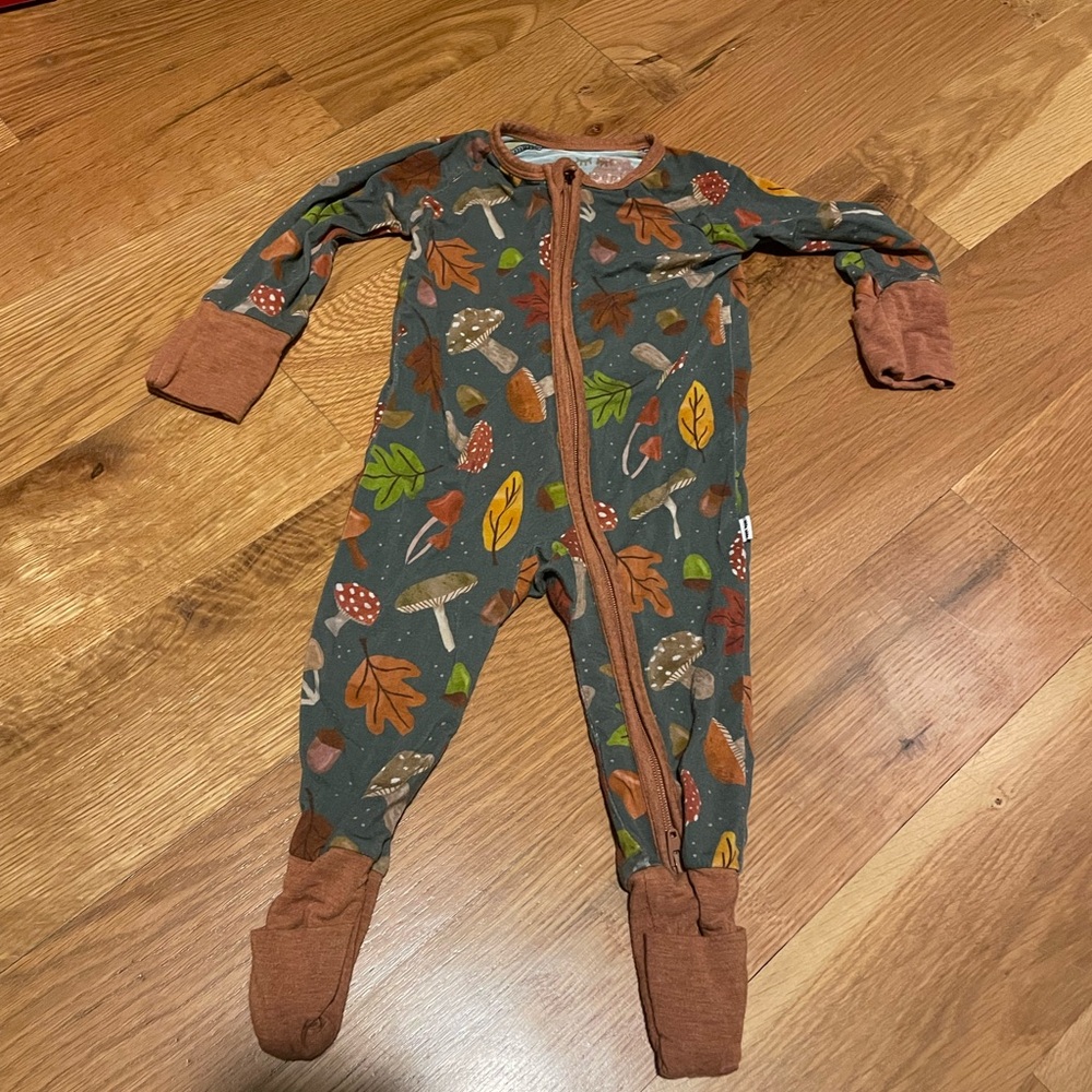 Little Sleepies Woodland Forest Zippy